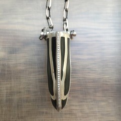 Razorbill locket Kerstin Haigh