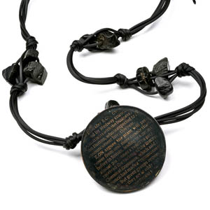 Gail Ferriman Black Necklace 