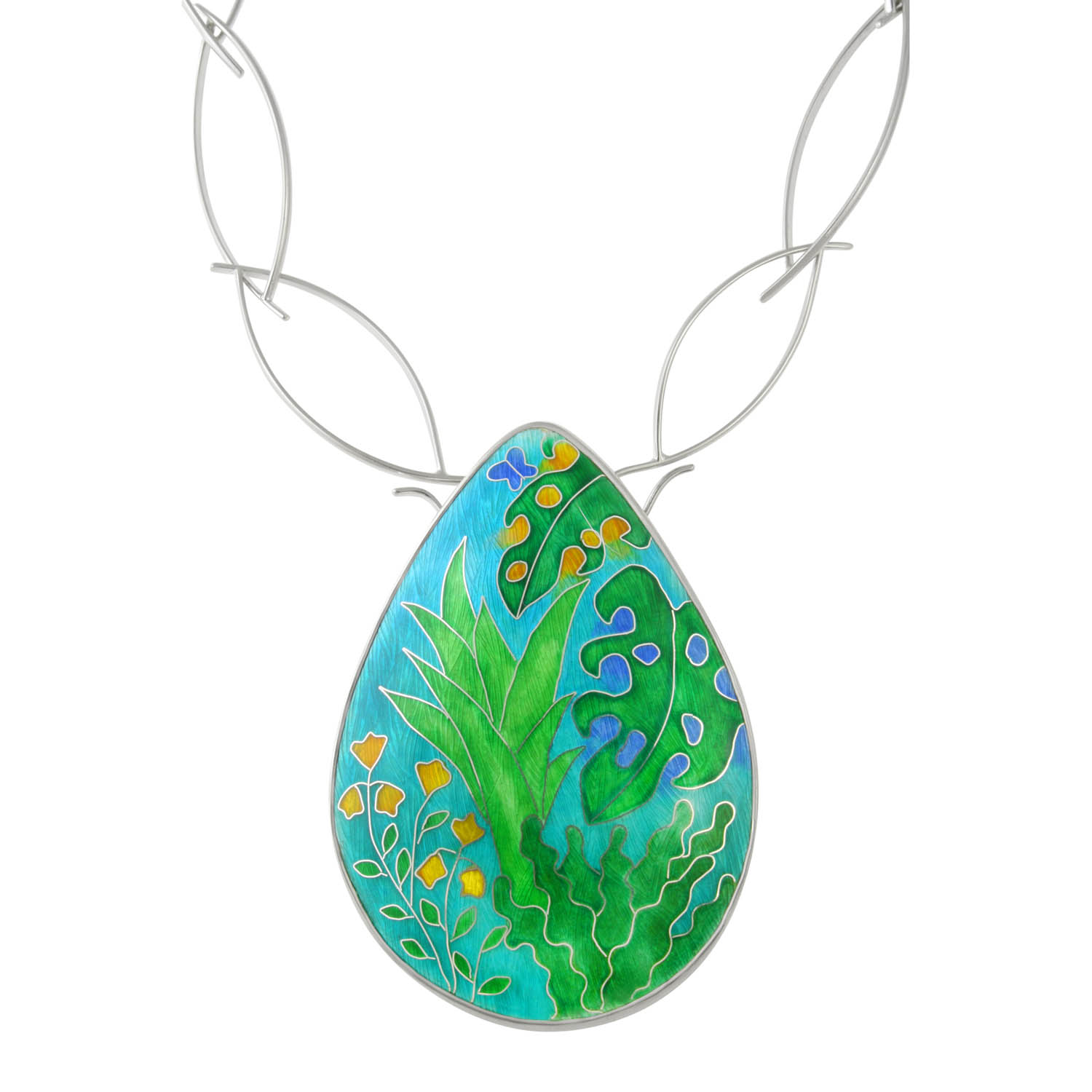 Linda Connelll Botanical Gardens Wisley Necklace 