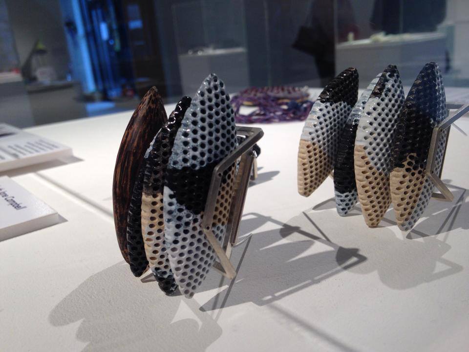 Elizabeth Campbell's pieces for Louise Bourgeois, in the case